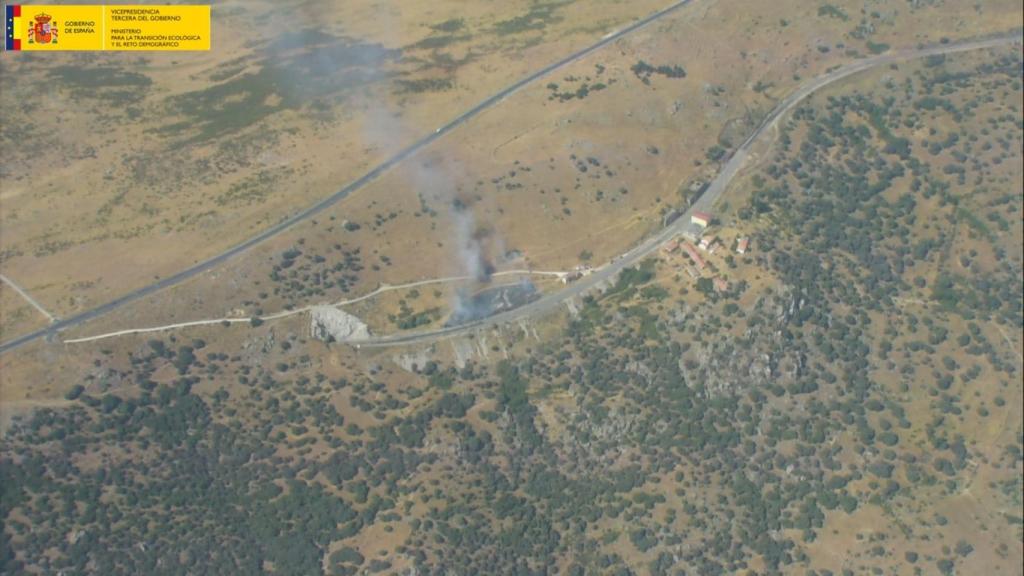 Incendio de Herradón de Pinares, en Ávila