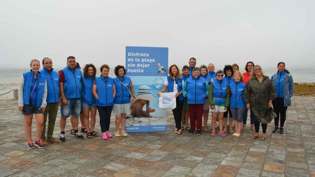 Programa ‘Disfrutar de la playa sin dejar huella’ de Afundación.