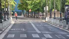 El centro de Valladolid, libre de coches tras otro episodio de contaminación