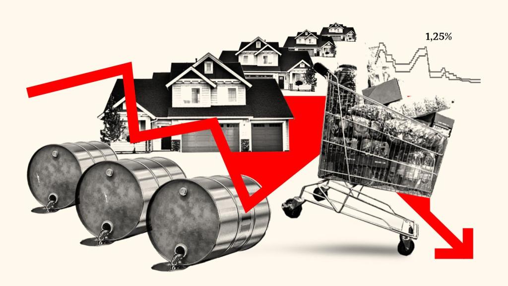 Creatividad sobre distintos indicadores que anticipan una recesión económica.