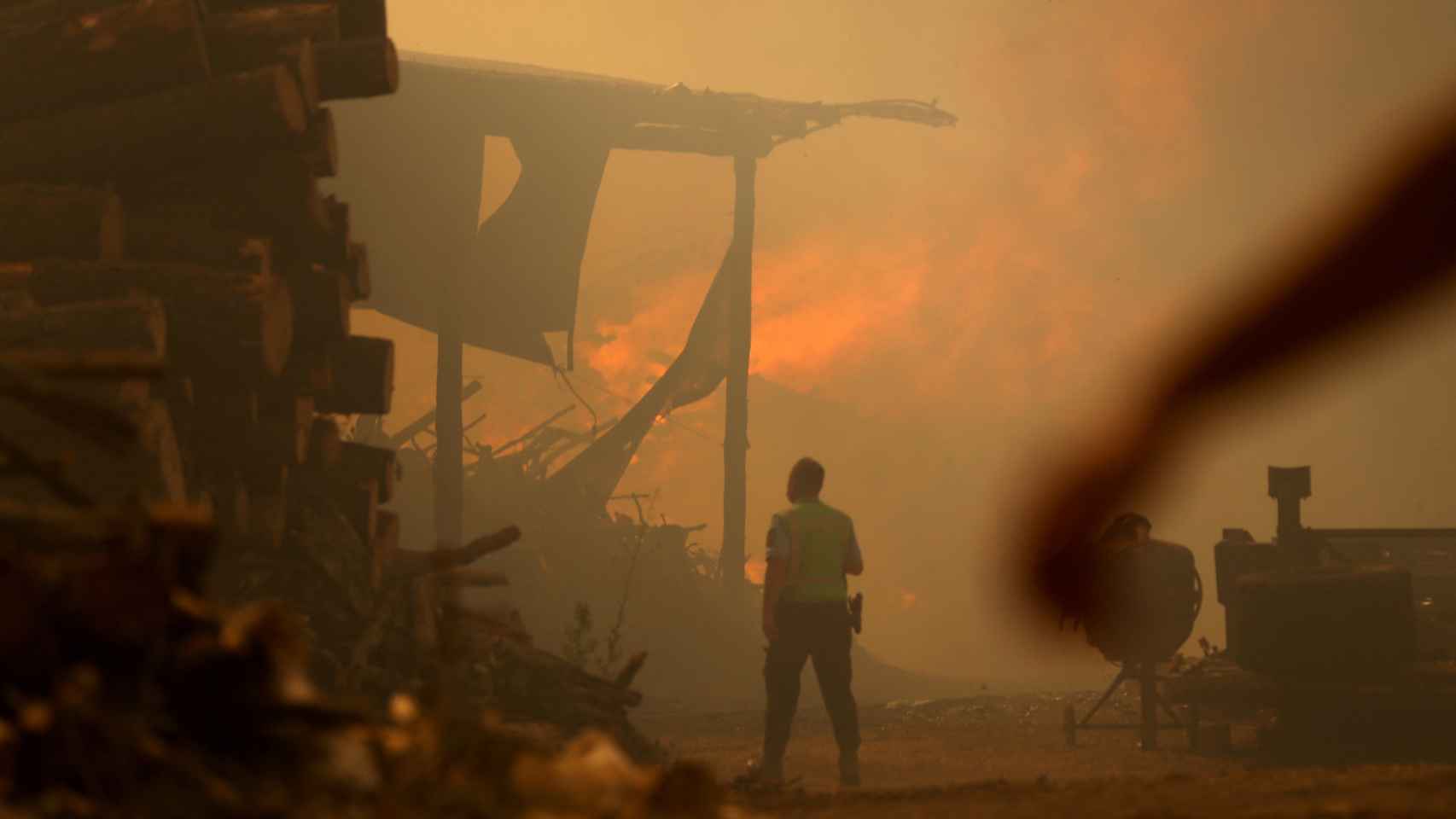 Imagen de los incendios de Portugal del 13 de julio.