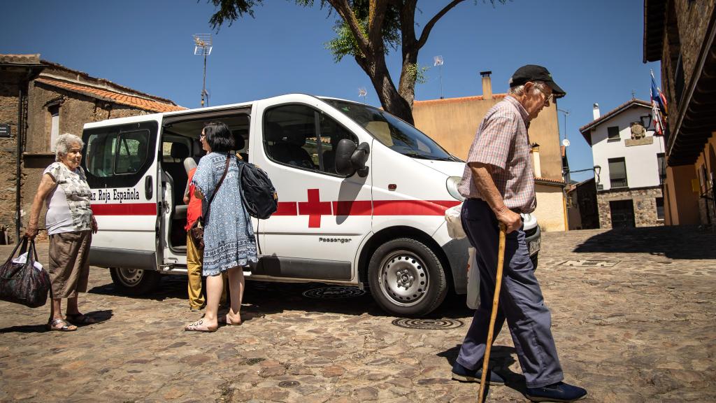 Los vecinos de Monsagro regresan a sus casas