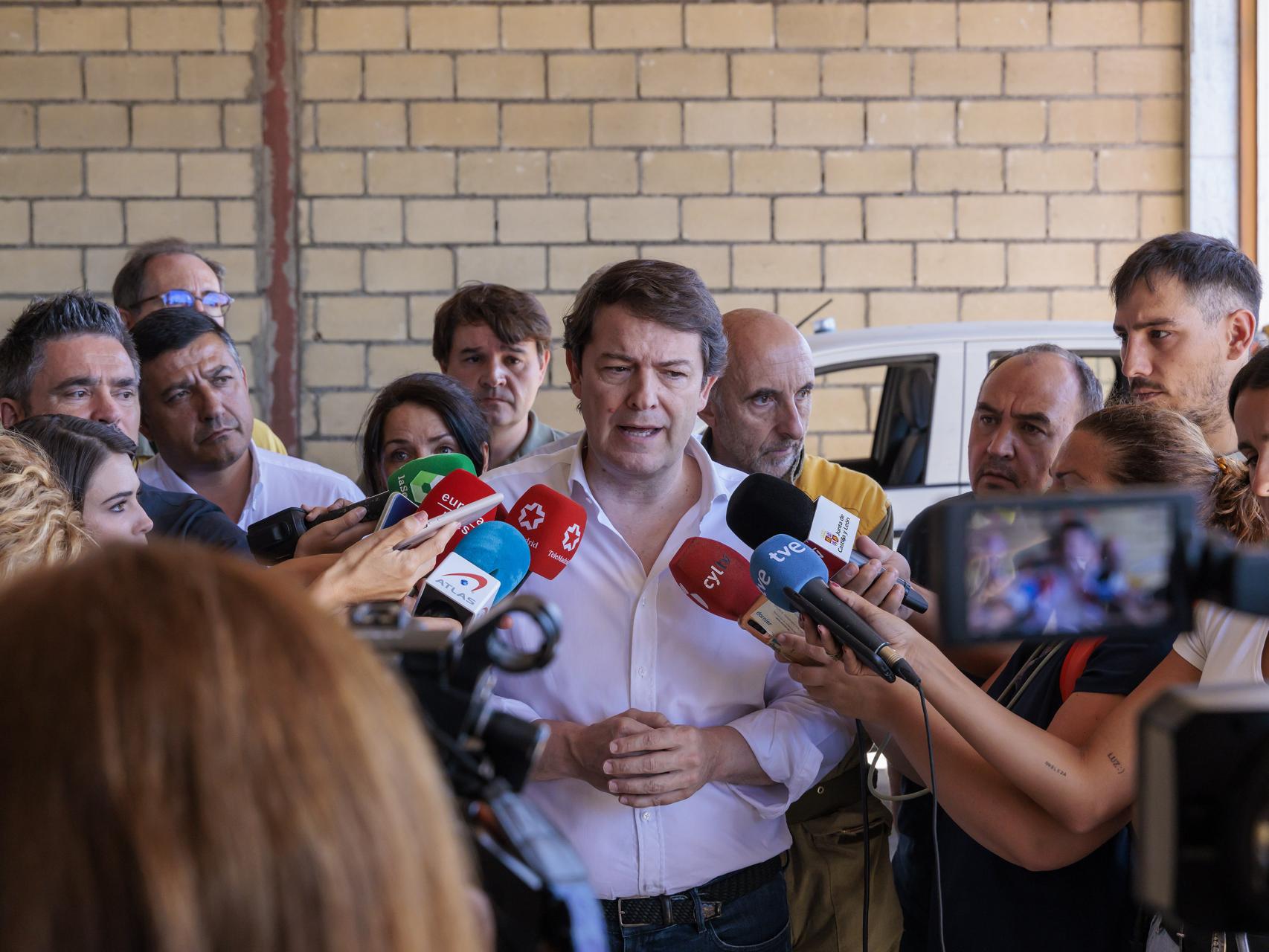 El presidente de la Junta, Alfonso Fernández Mañueco, en una imagen de archivo.