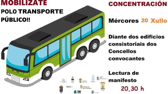 Ayuntamientos de Ferrolterra y Eume, unidos en la defensa del transporte público