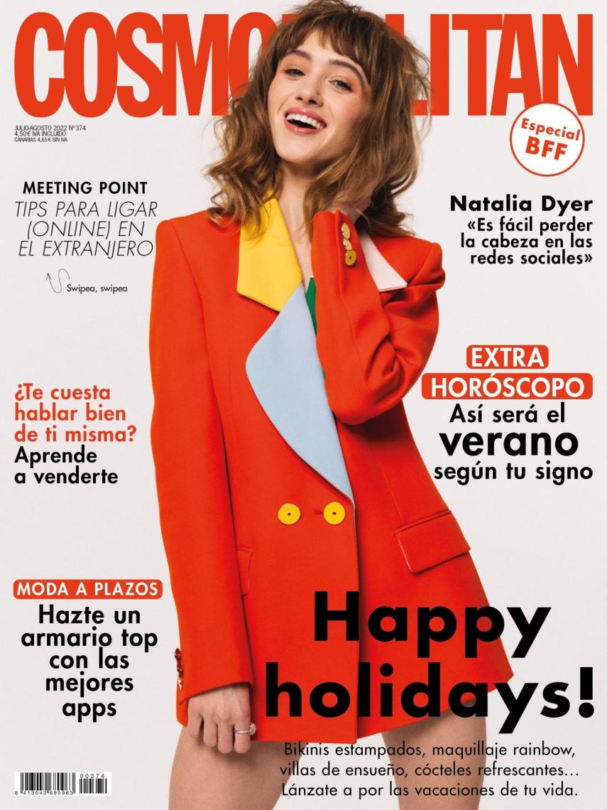 Portada Cosmopolitan julio 2022.