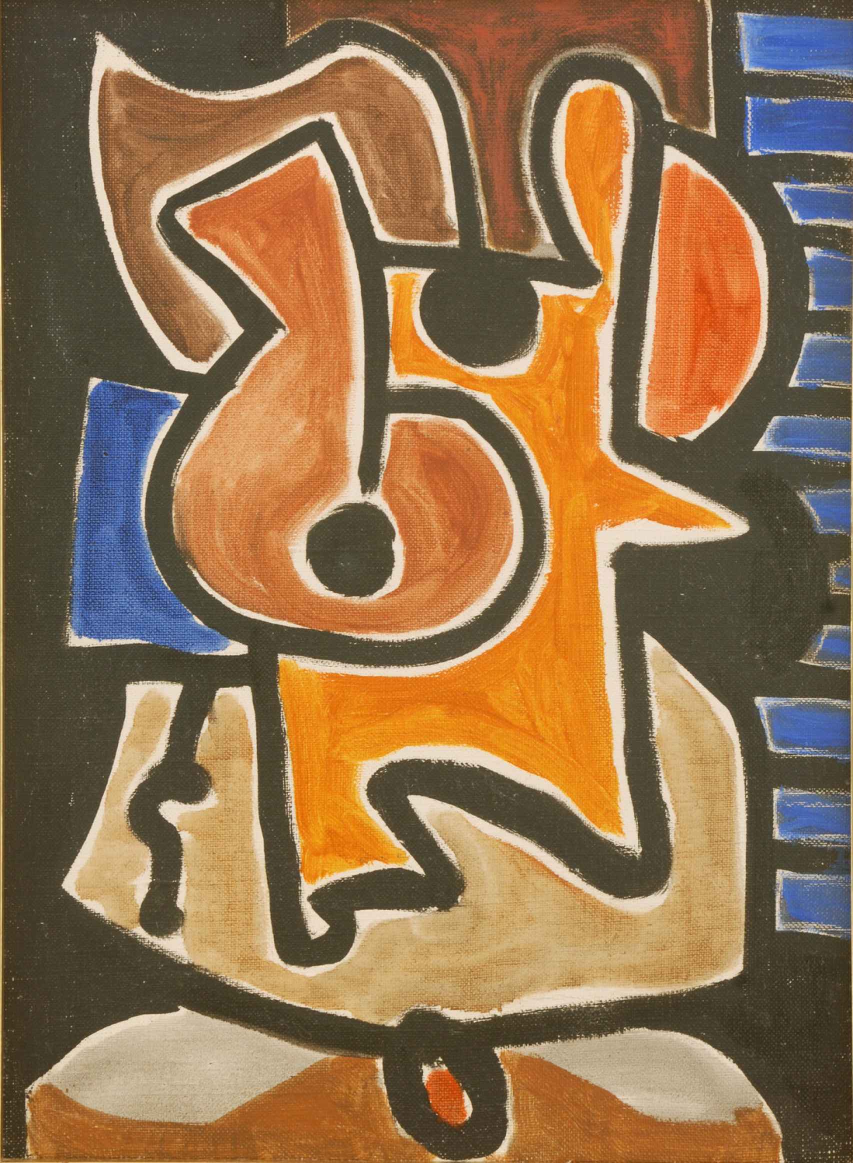 'Sin título', 1965, en la Fundación Laxeiro