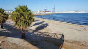 La playa de San Gabriel de Alicante, no registrada como tal por el Ayuntamiento.