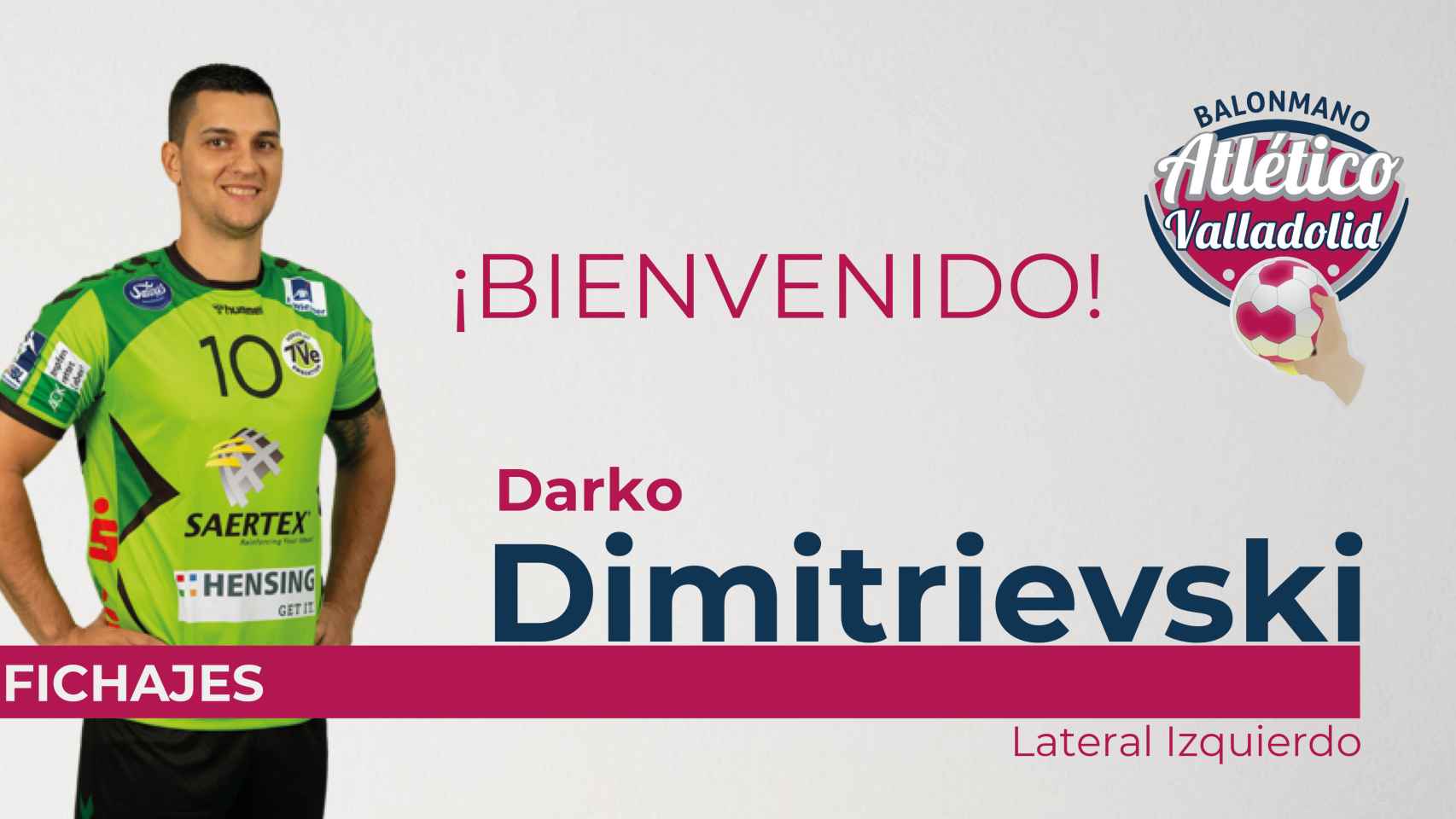 Darko Dimitrievski, nuevo jugador del Recoletas