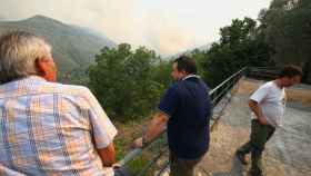 El incendio de Montes de Valdueza. Foto: archivo