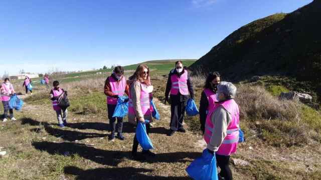 Imagen de archivo de una acción de voluntariado en Salamanca
