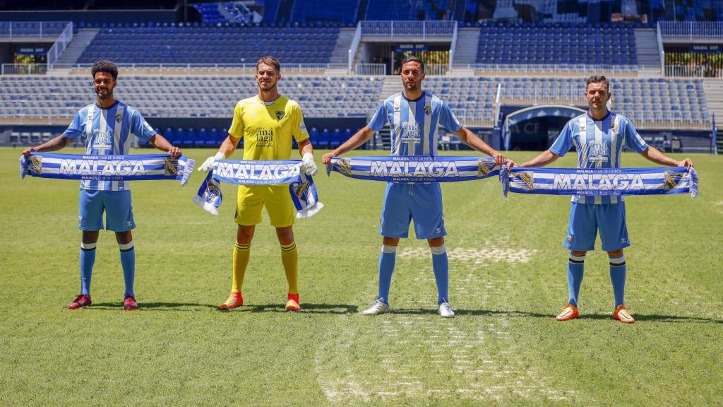 Gallar, Yáñez, Ramalho y Esteban Burgos, nuevos jugadores del Málaga CF
