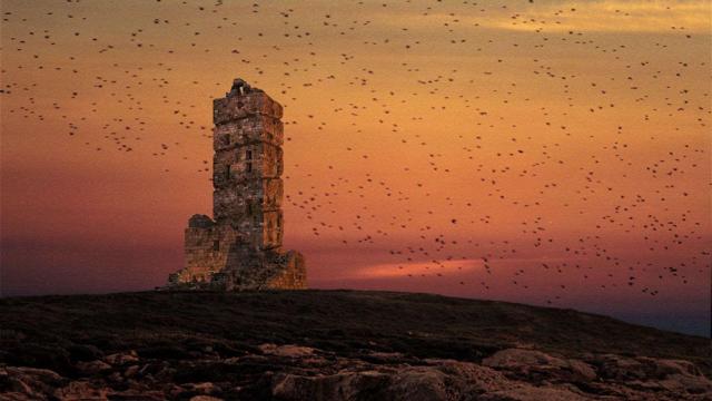 La Torre de Hércules en un estado de semiabandono, en el siglo XI