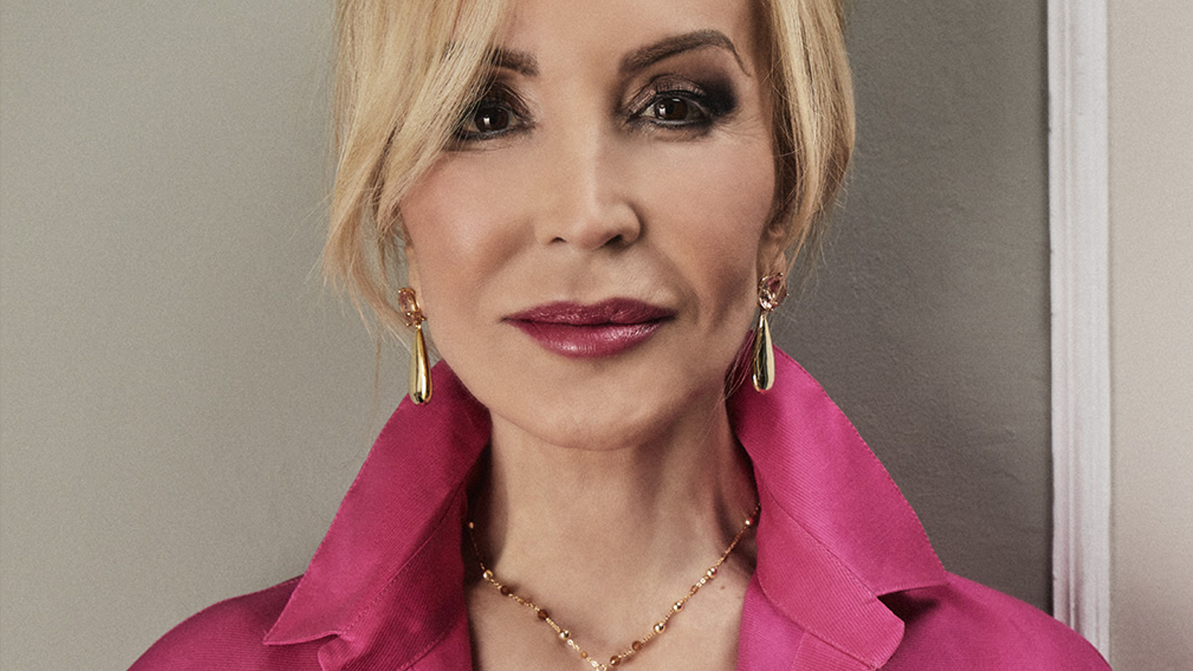 Carmen Lomana, con su conjunto de Luxenter.