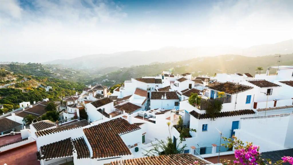 Las casas blancas de Frigiliana.