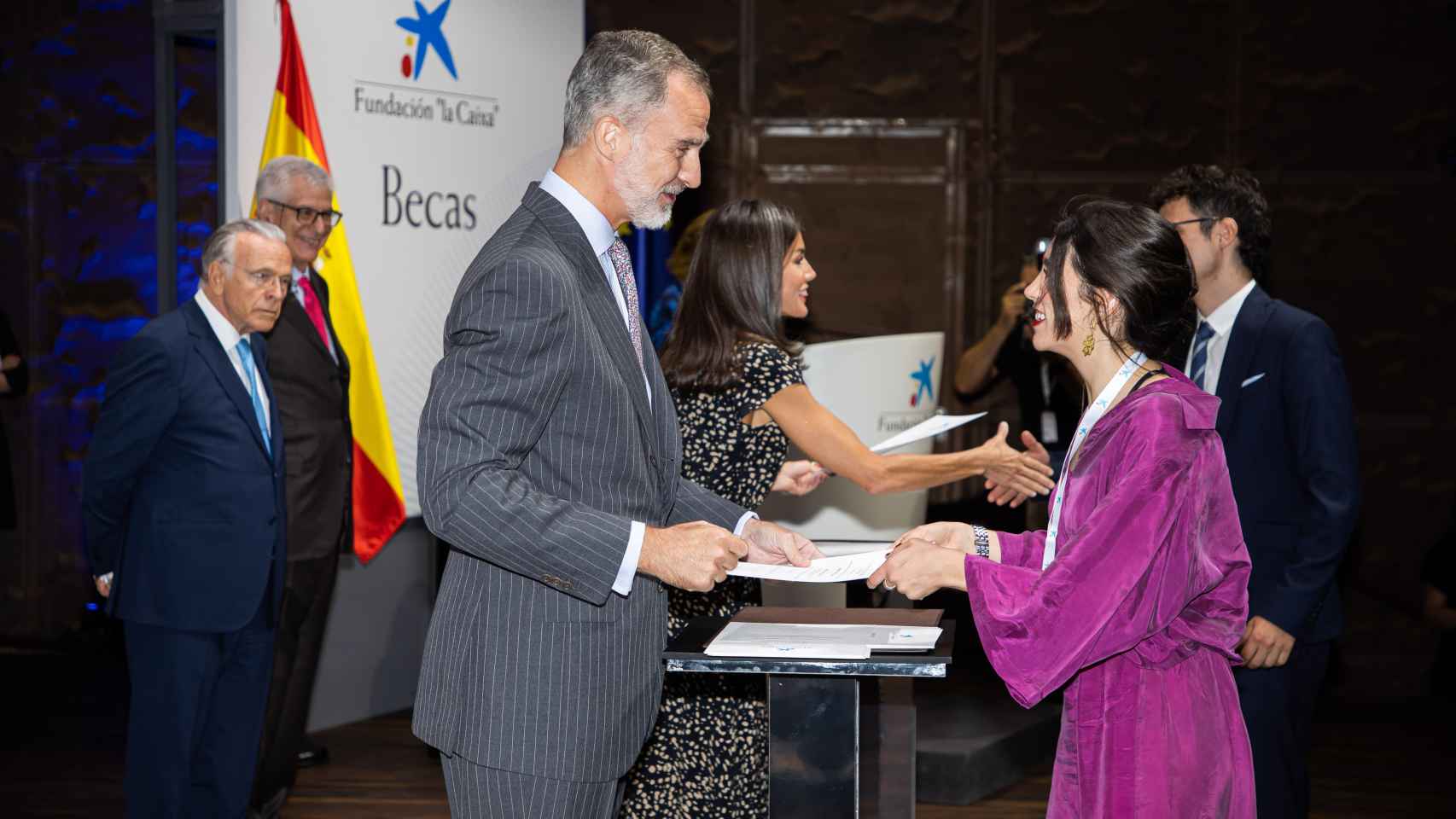 Gabriela Sánchez Rodríguez, becada de Fundación la Caixa.