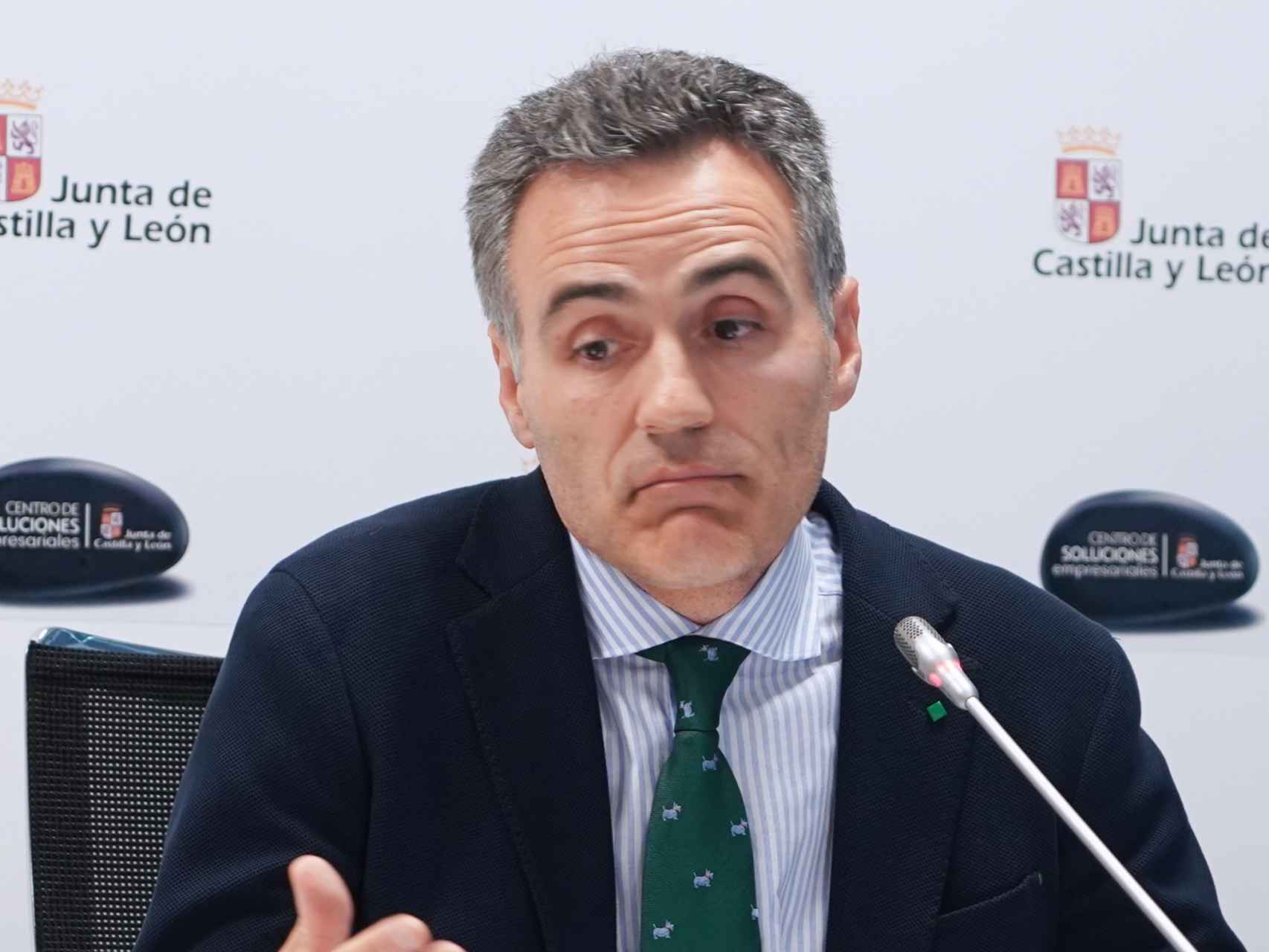 El viceconsejero de Dinamización Industrial y Laboral, Óscar Villanueva.