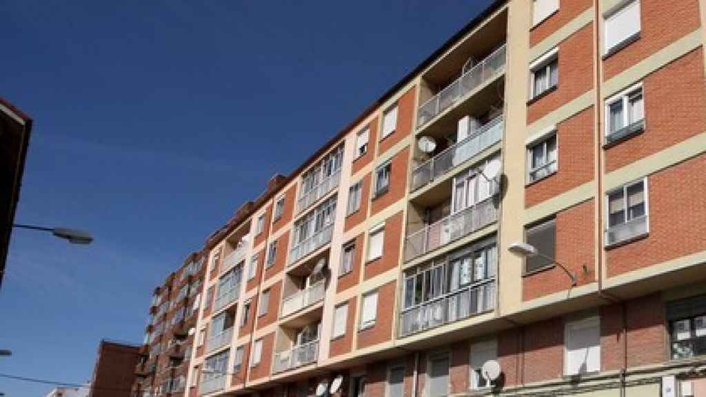 Imagen de un bloque de pisos en Valladolid