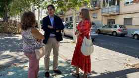 El alcalde de Salamanca visita la carretera de Ledesma, en el barrio de Pizarrales