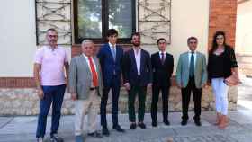 El vicepresidente de la Junta recibe a los novilleros finalistas de Castilla y León