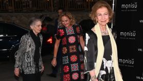 La reina Sofía junto a su hermana, la princesa Irene de Grecia, en Marbella.