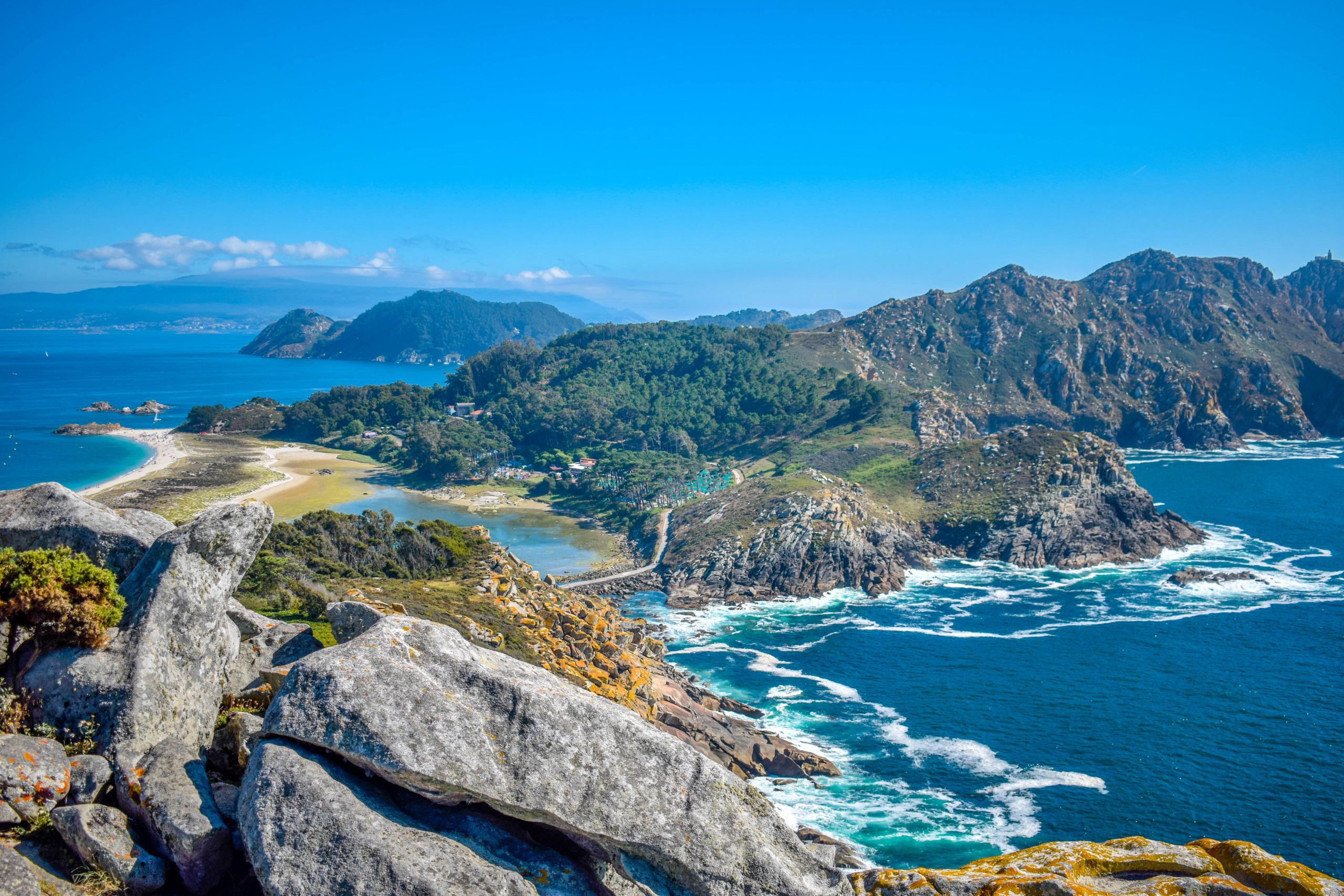 Panorámica de las islas Cíes. Foto: Shutterstock