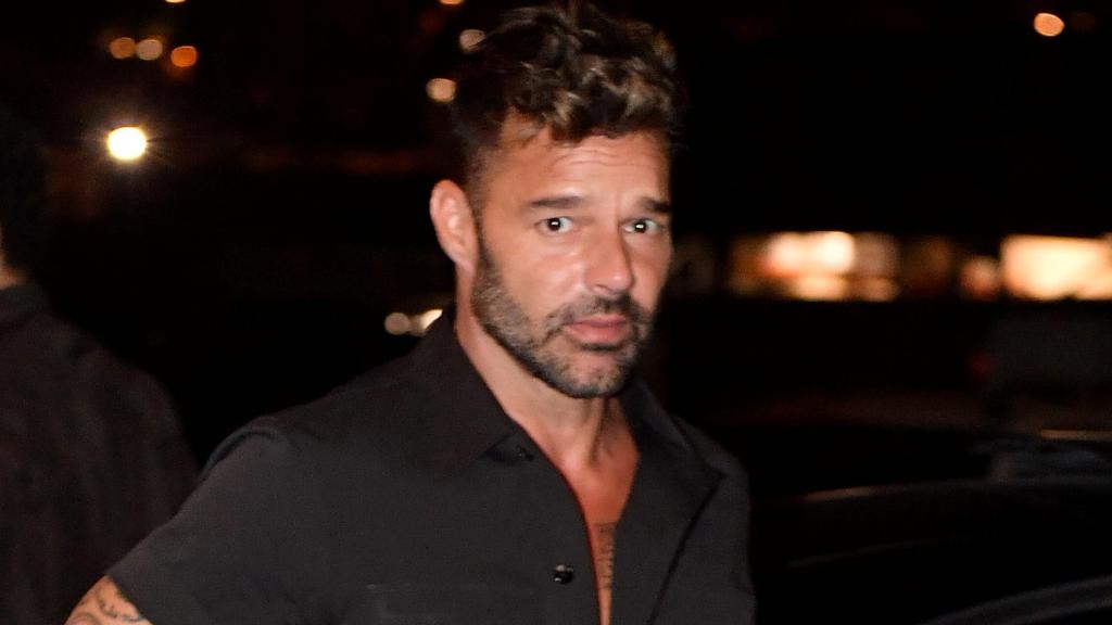 Ricky Martin en las calles de Francia.