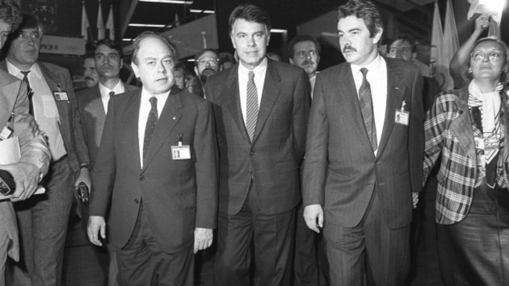 Jordi Pujol, Felipe González y Pasqual Maragall
