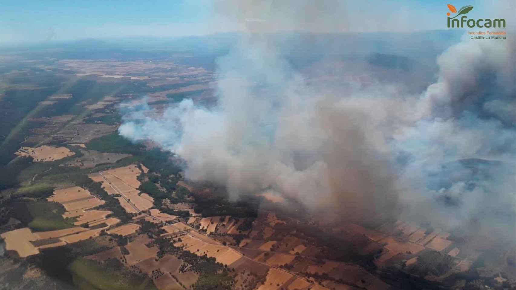 Incendio de Valdepeñas de la Sierra (Guadalajara)