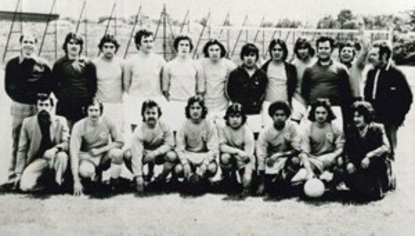 El FC Deportivo Galicia en los años 70 (Foto: Cedida)