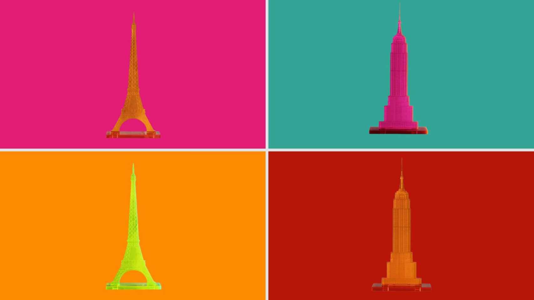 El Empire State y la Torre Eiffel que traerán Nueva York y París a tu casa por 21 euros