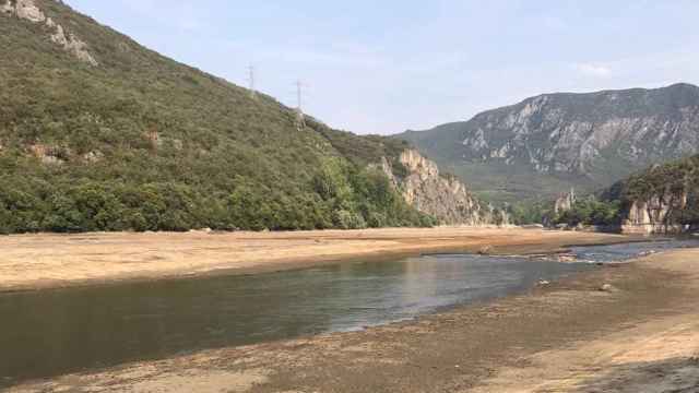 Pantano de Penarrubia, en Rubiá (Ourense).