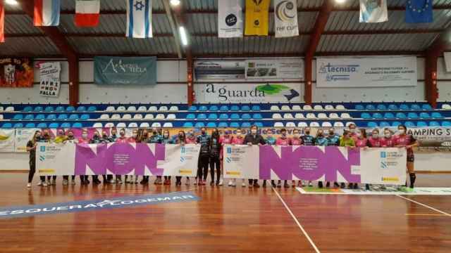 Pabellón polideportivo de A Guarda.