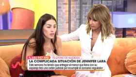 La ex tronista de 'MYHYV' Jennifer Lara, se rompe en 'Viva la vida ' tras grabar entregando a su hija