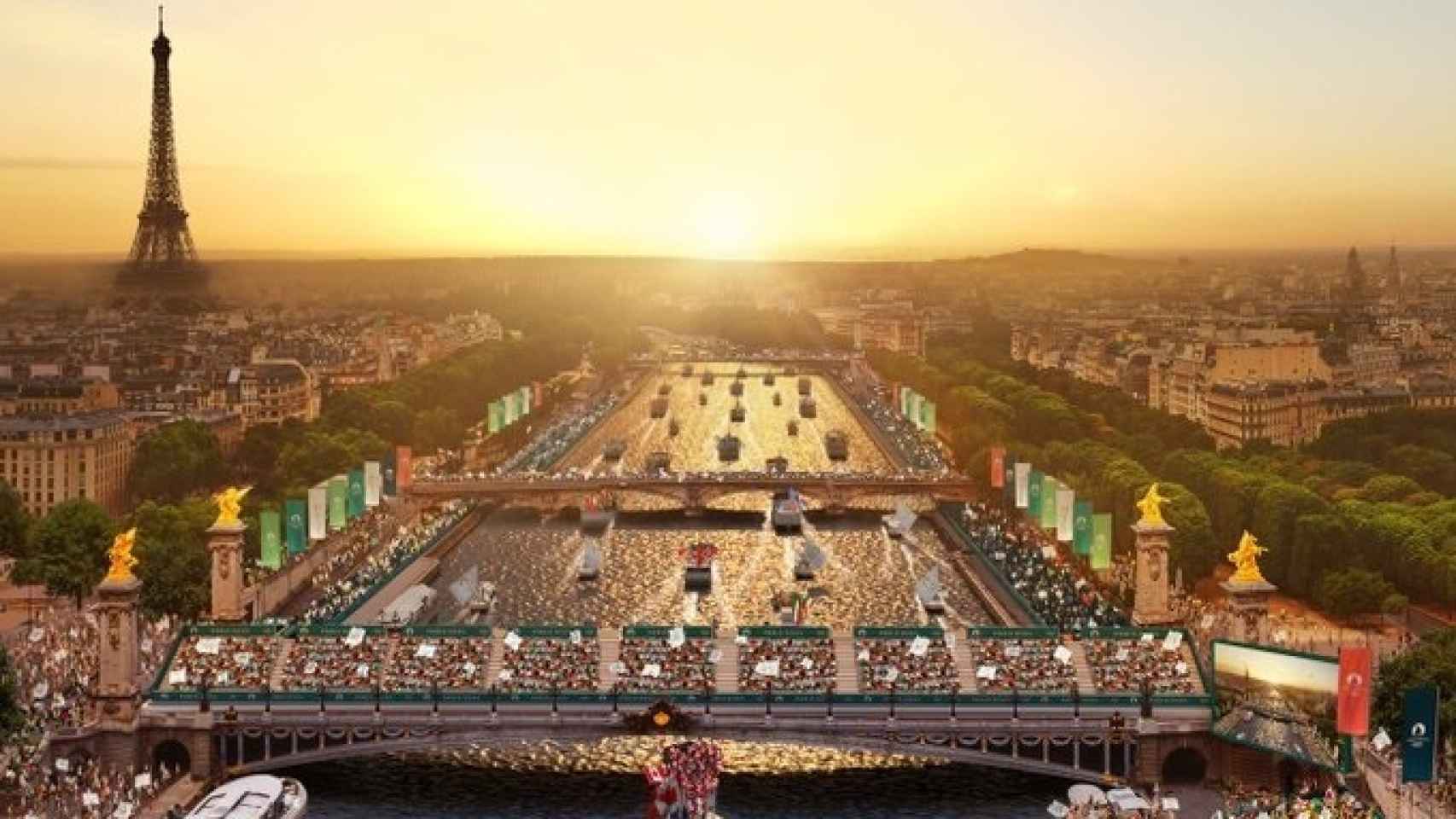 La ceremonia de inauguración de los JJOO de París 2024 se celebrará en el río Sena