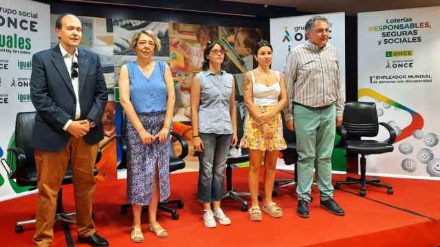 Personal directivo del Grupo Social Once de Castilla-La Mancha.