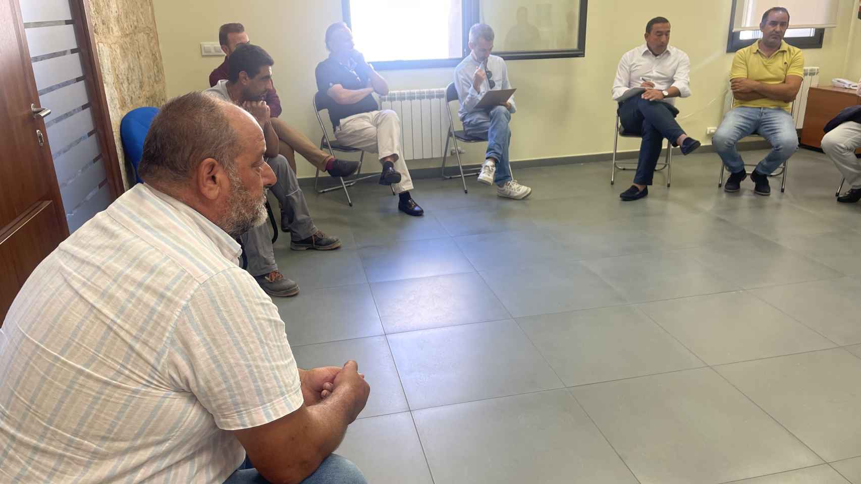 Reunión con los alcaldes de los municipios afectados por el incendio de Monsagro