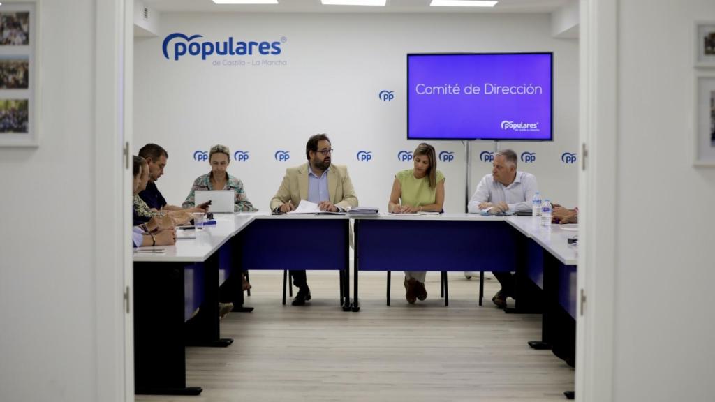 Comité de Dirección del Partido Popular de Castilla-La Mancha. Foto: PP CLM.