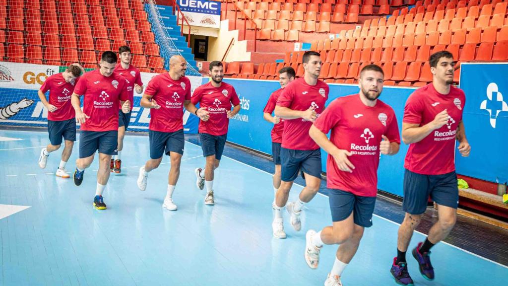 Primer entrenamiento del Atlético Valladolid de balonmano