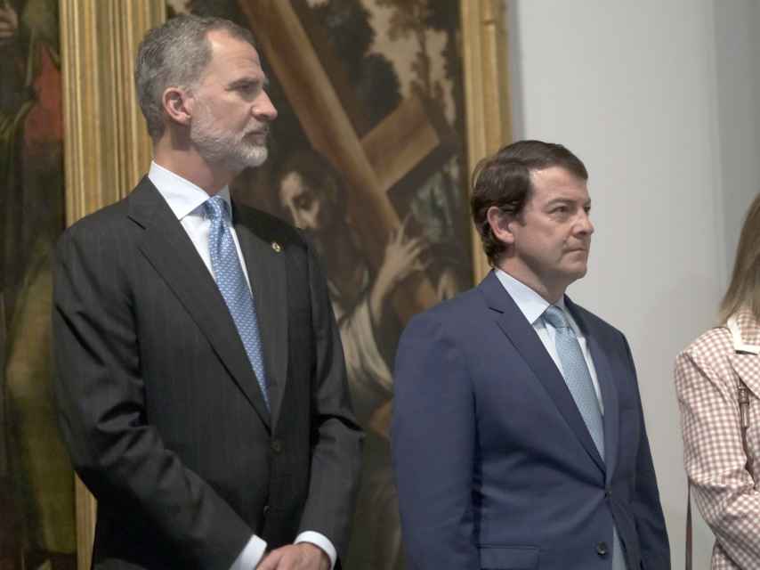 El rey Felipe VI durante la inauguración de la exposición de Las Edades del Hombre, el pasado mes de mayo.