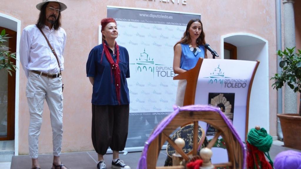 Alicia Martín durante la rueda de prensa.