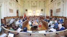 Imagen general del Pleno del Ayuntamiento de Valladolid