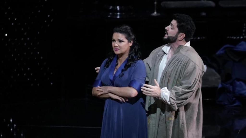 La soprano Anna Netrebko y el tenor Yusif Eyvazov.