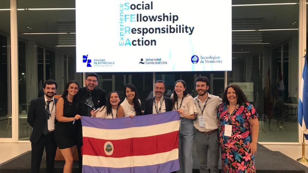 El grupo de la Universidad de Costa Rica se llevó el premio a mejor proyecto.