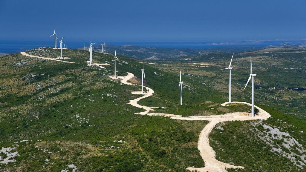 Parque eólico de Acciona Energía en Croacia