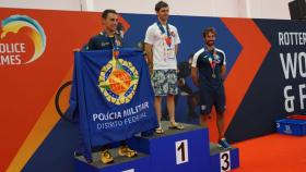 Segunda medalla para los bomberos coruñeses en las Olimpiadas de Róterdam (Holanda)