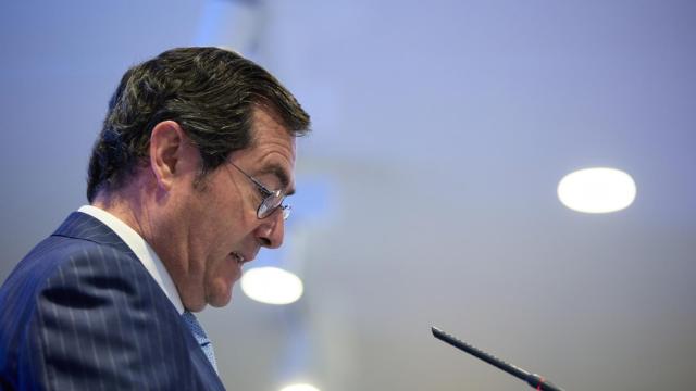 El presidente de CEOE, Antonio Garamendi