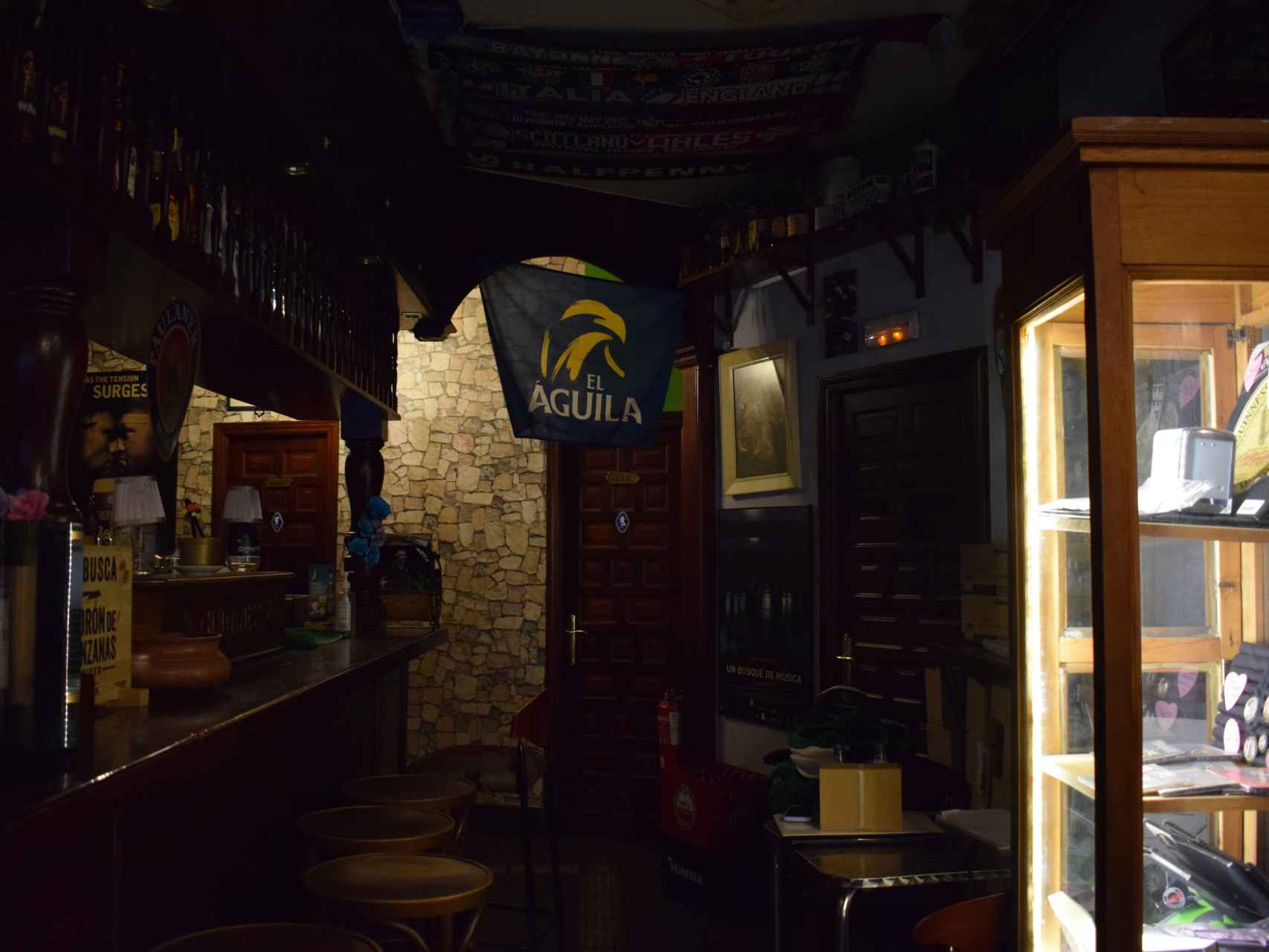 Foto del interior del bar