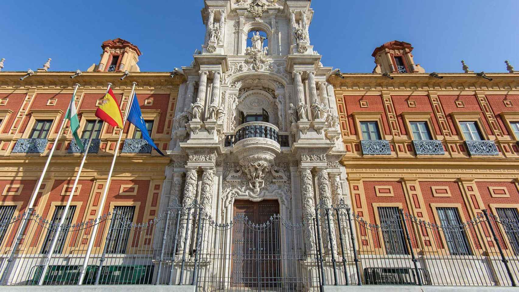 Palacio de San Telmo, sede de la Presidencia andaluza.