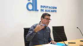 El diputado de Asistencia a Municipios, Javier Gutiérrez.