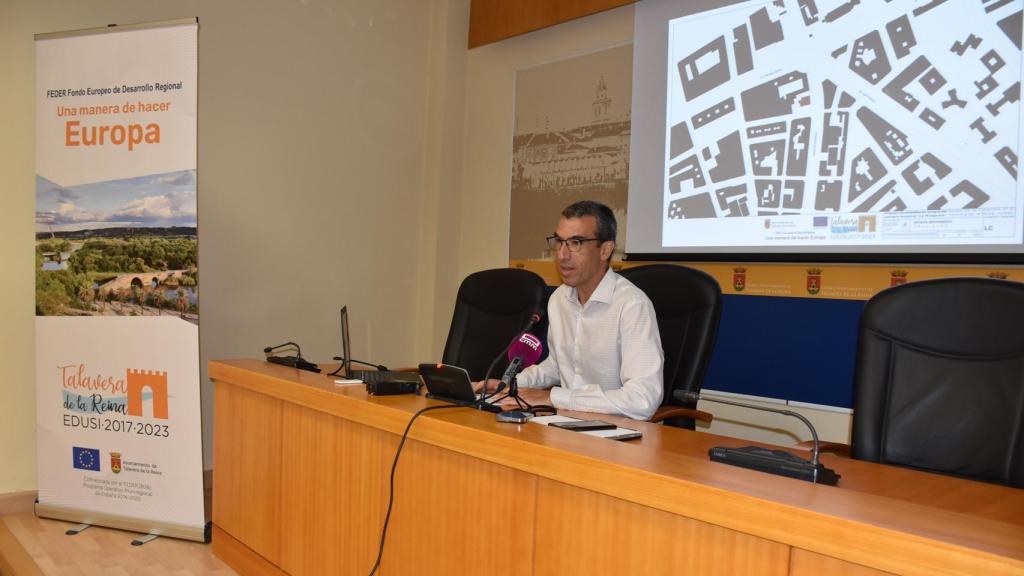 El concejal Luis Enrique Hidalgo. Foto: Ayuntamiento de Talavera de la Reina.